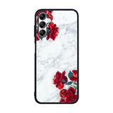 Marble With Roses Case Samsung Galaxy A15 BC2061