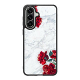 Marble With Roses Samsung Galaxy A57 Case BC2061