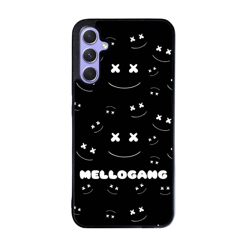 Marshmello Mellogang Black Art Case Samsung Galaxy A55 5G BC2063