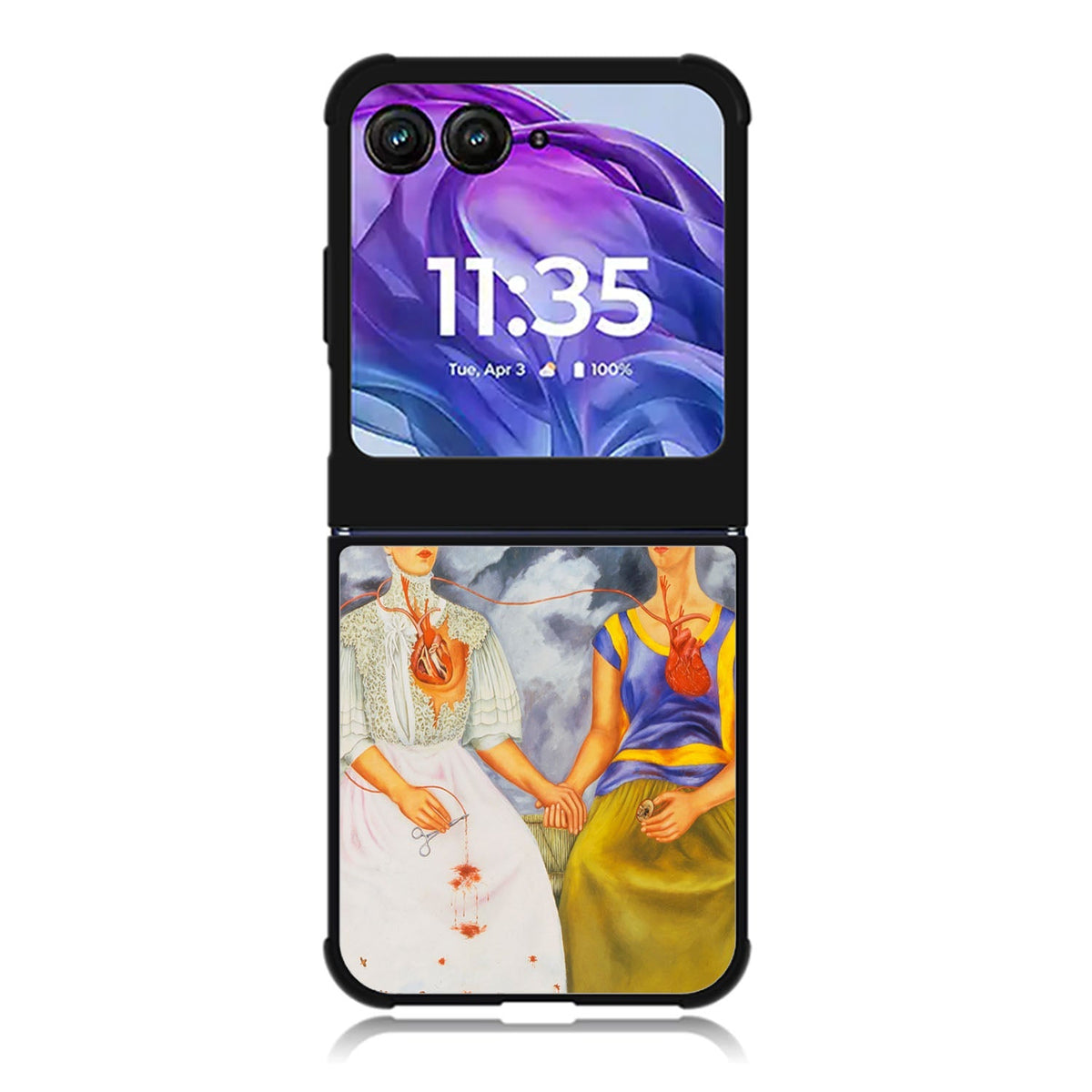 Frida Kahlo The Two Fridas Motorola Moto Razr 2024 , Moto Razr 50 Case FE2216