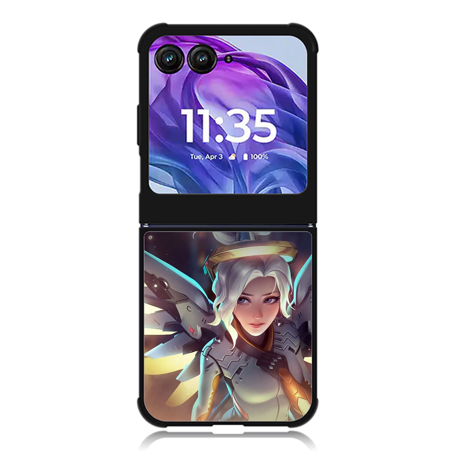 Mercy Overwatch Angel Healer Motorola Moto Razr 2024 , Moto Razr 50 Case FE2066