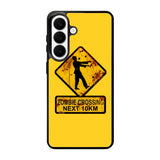 Zombie Crossing Sign Samsung Galaxy S26 Case BC1977