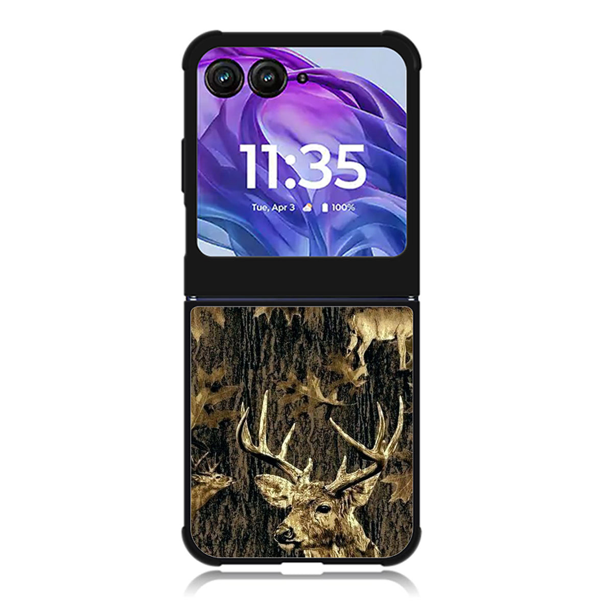 Deer Hunting Camo Motorola Moto Razr Plus 2025/2024 Case, Moto Razr 50 Ultra 5G BC2193