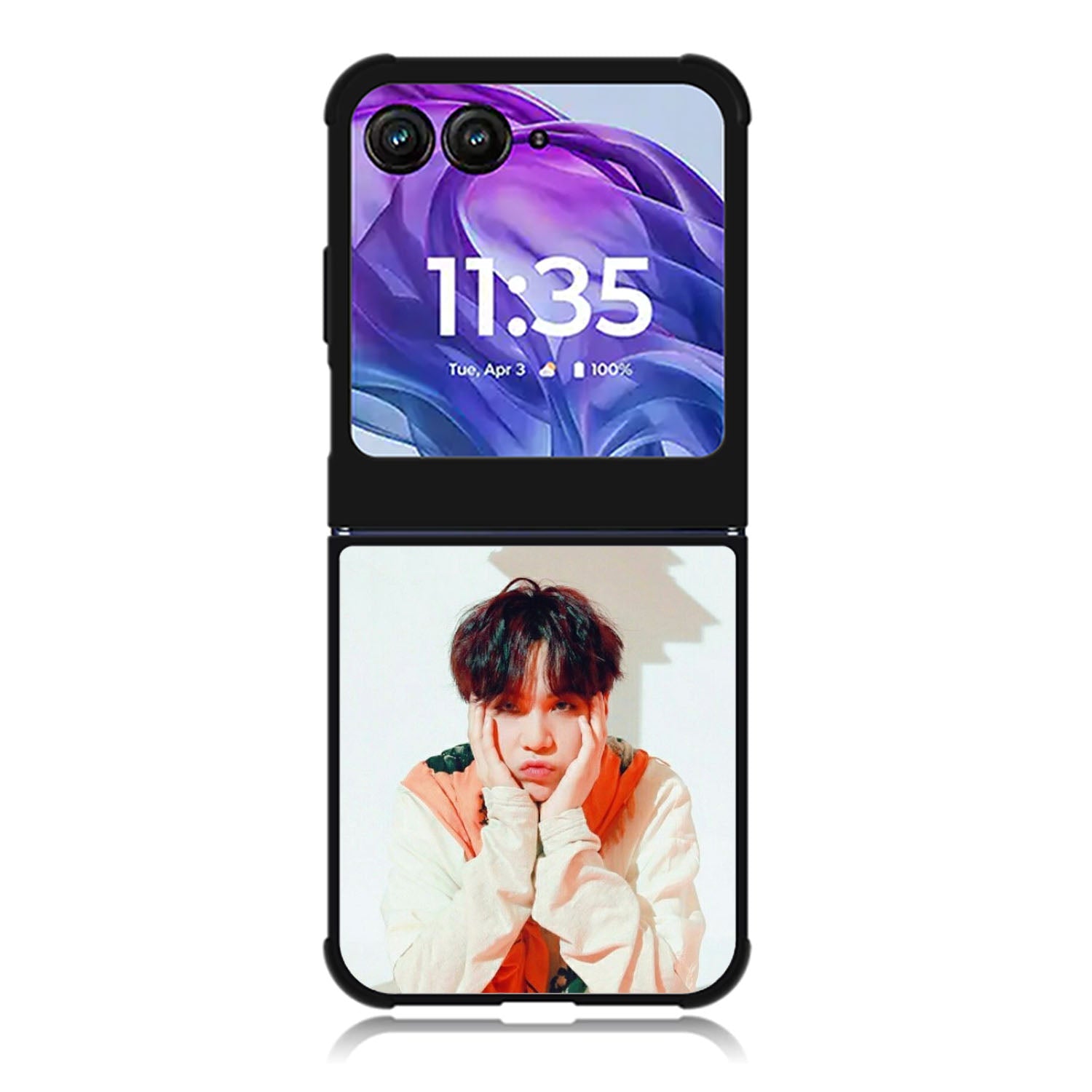BTS Suga Wallpaper Motorola Moto Razr 2024 , Moto Razr 50 Case FE2268