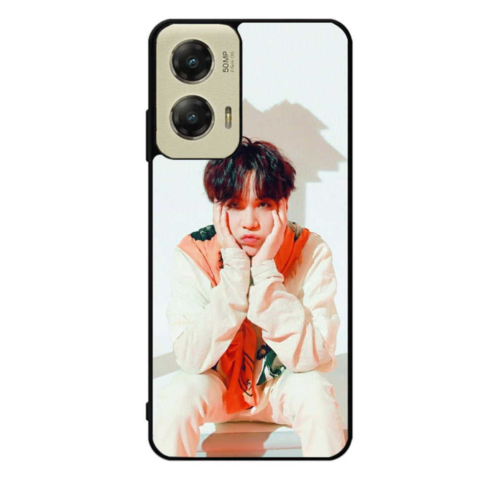 BTS Suga Wallpaper Case Motorola Moto G Stylus 2024 5G BC2268