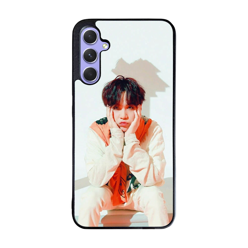 BTS Suga Wallpaper Case Samsung Galaxy A55 5G BC2268