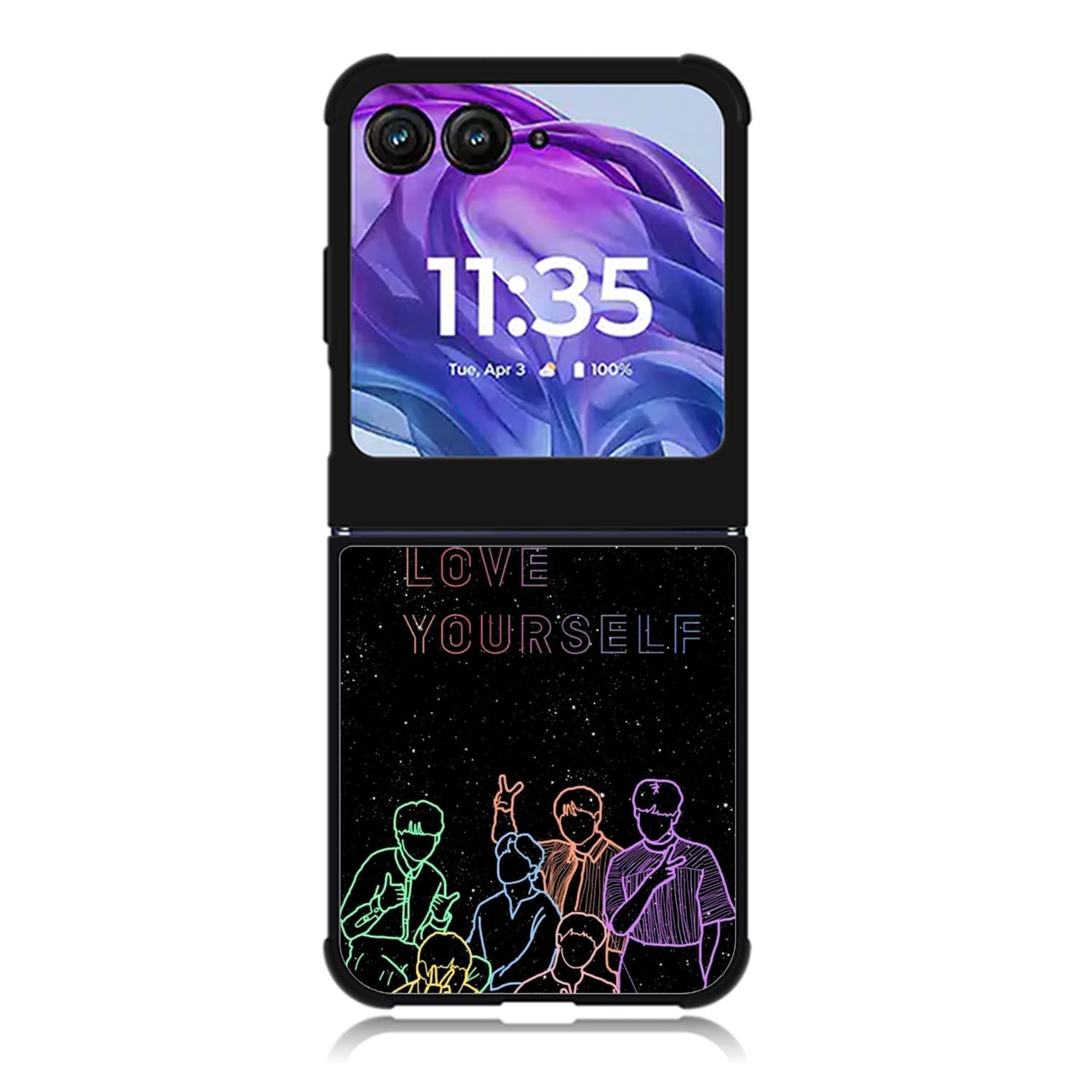 Bts Love Yourself Motorola Moto Razr 2024 , Moto Razr 50 Case FE2266