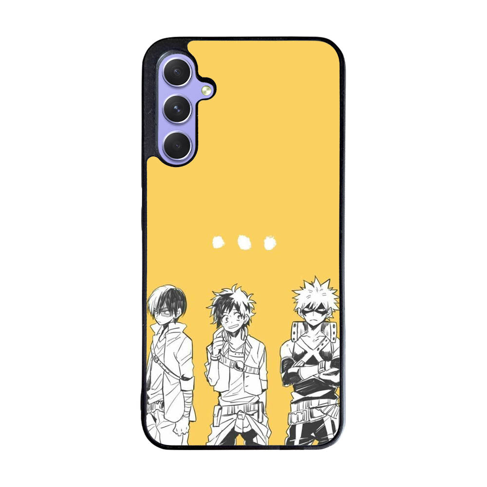 Trio Boku no Hero Academia Case Samsung Galaxy A55 5G BC1986