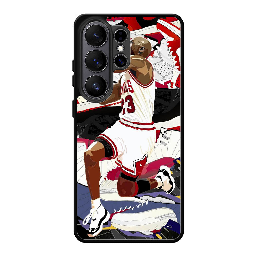 Michael Jordan 23 Samsung Galaxy S26 Plus Case DC1142