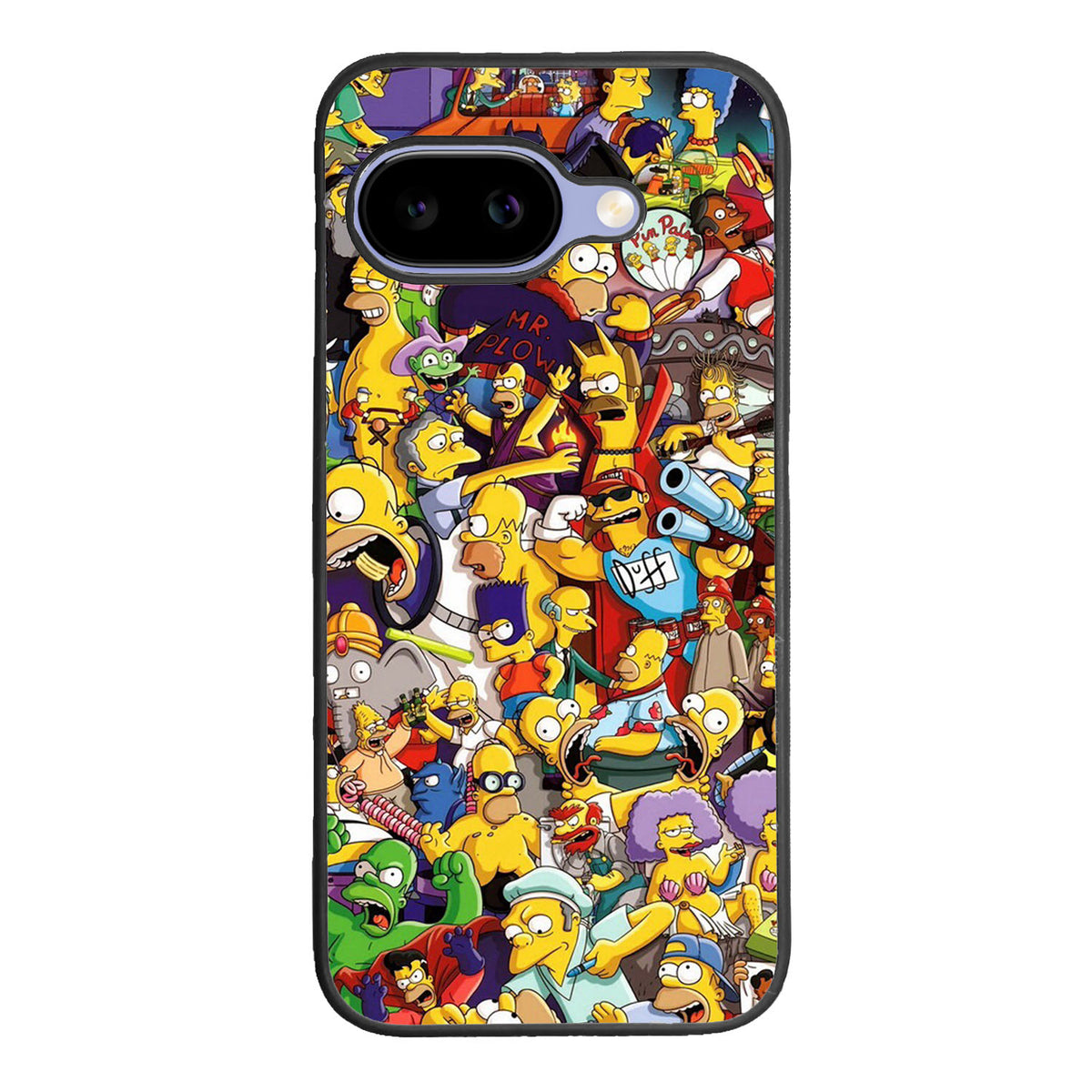 The Simpsons Collage Case Google Pixel 9A BC2010