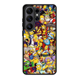 The Simpsons Collage Samsung Galaxy S26 Ultra Case BC2010