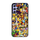 The Simpsons Collage Case Samsung Galaxy A55 5G BC2010