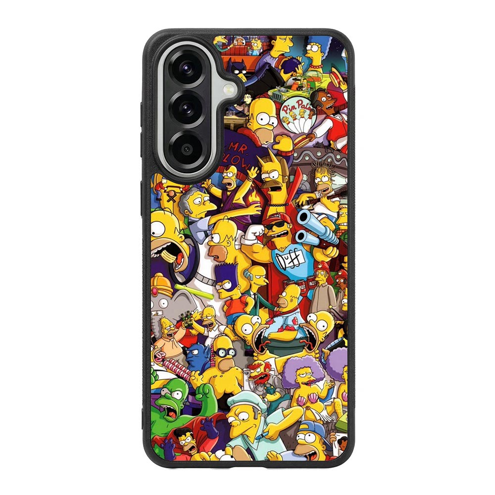 The Simpsons Collage Samsung Galaxy A57 Case BC2010