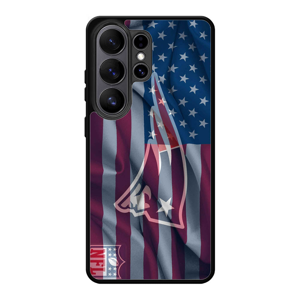 New England Patriots American Logo Samsung Galaxy S26 Ultra Case BC2082