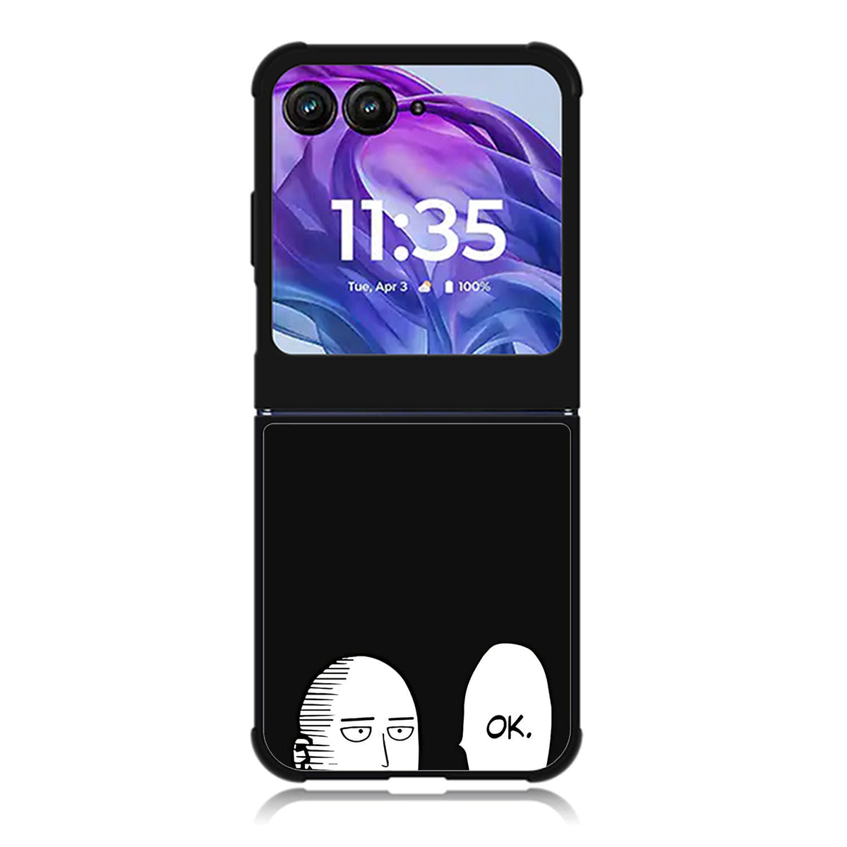 One Punch Man Saitama Motorola Moto Razr 2024 , Moto Razr 50 Case FE2101