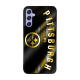 Pittsburgh NFL Gold Case Samsung Galaxy A35 5G BC2018