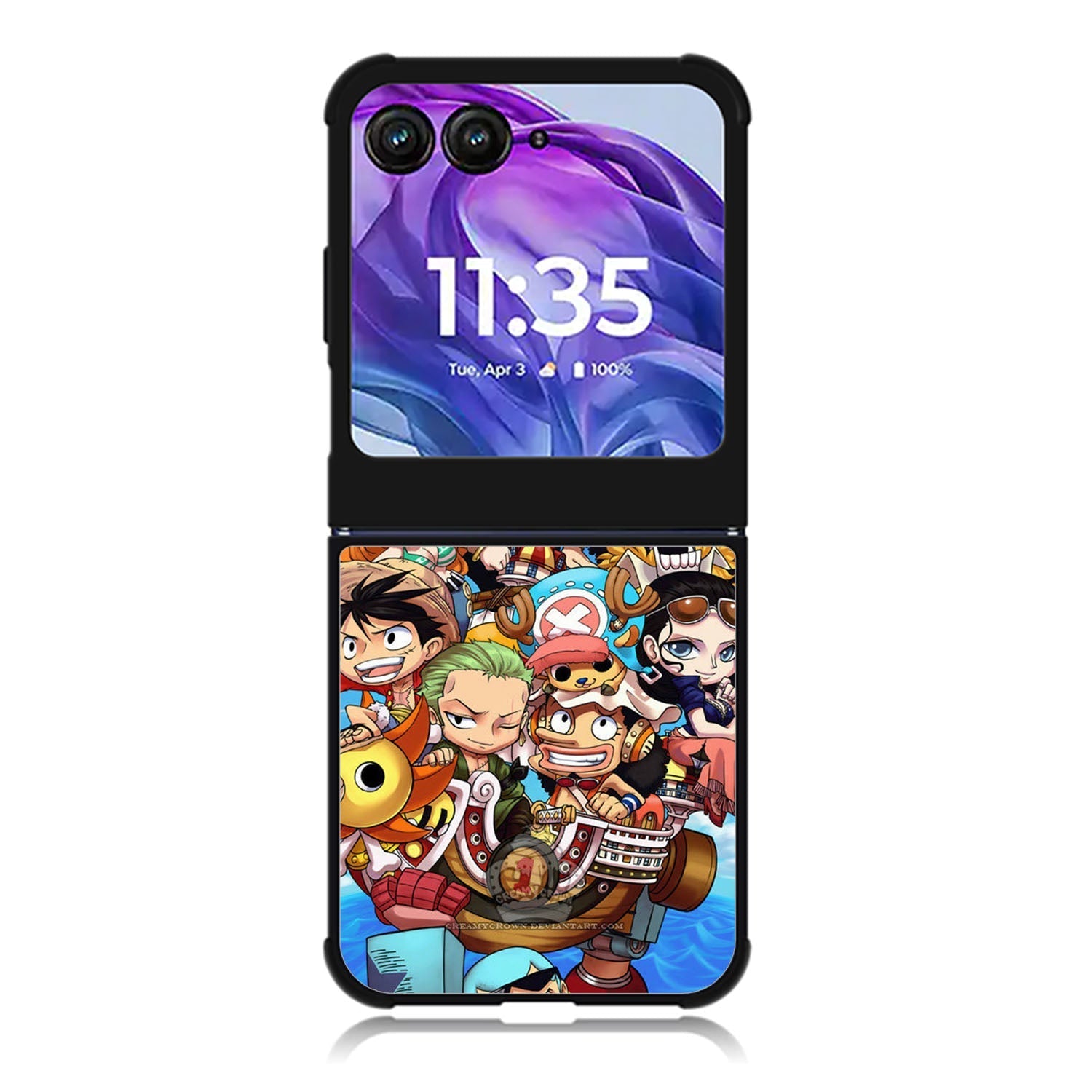 One Piece Around The World Motorola Moto Razr 2024 , Moto Razr 50 Case FE2098