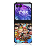 One Piece Around The World Motorola Moto Razr Plus 2025/2024 Case, Moto Razr 50 Ultra 5G BC2098