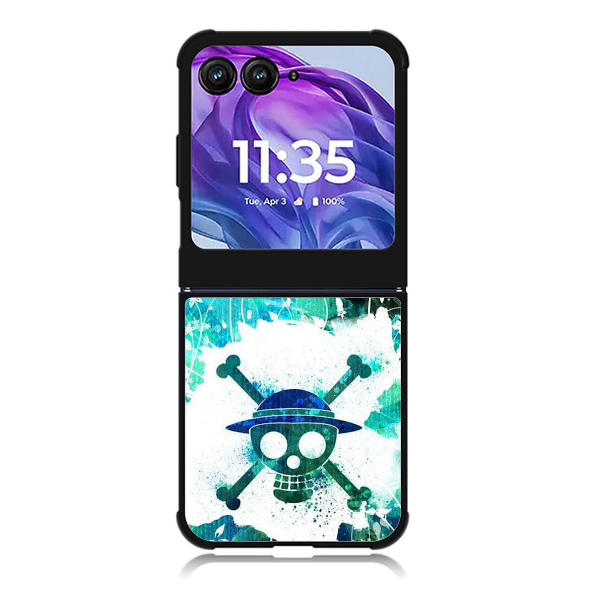 One Piece Skull Logo Motorola Moto Razr 2024 , Moto Razr 50 Case FE2100