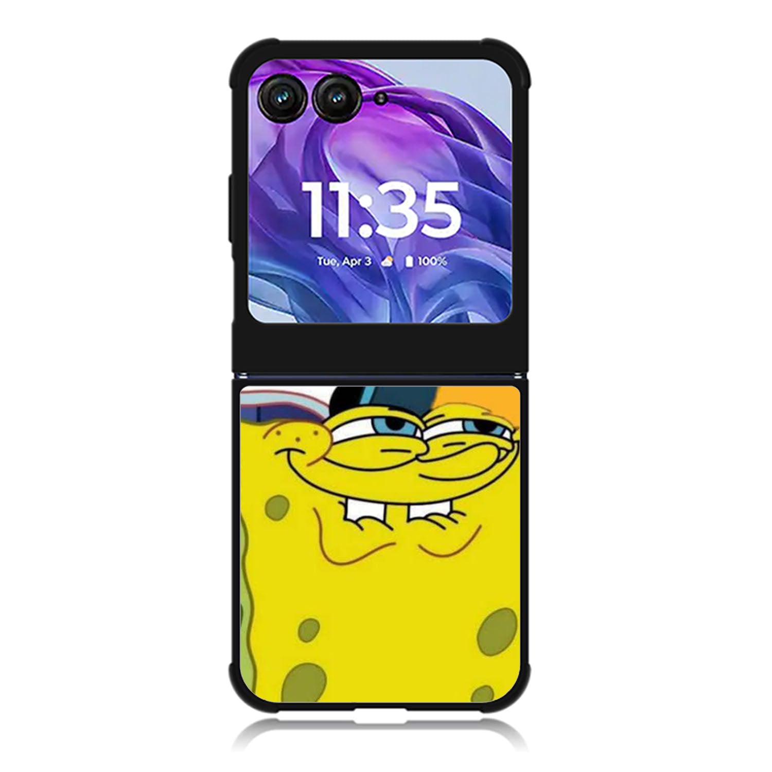 Spongebob Meme Face Motorola Moto Razr 2024 , Moto Razr 50 Case FE2055