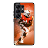 University Of Miami Footbal Samsung Galaxy S26 Plus Case DC1929