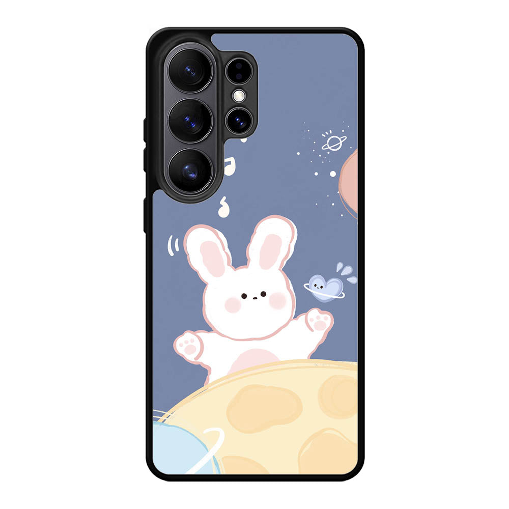Rabbit Adventure Planet Samsung Galaxy S26 Plus Case