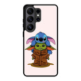 Baby Yoda and Stitch Samsung Galaxy S26 Plus Case