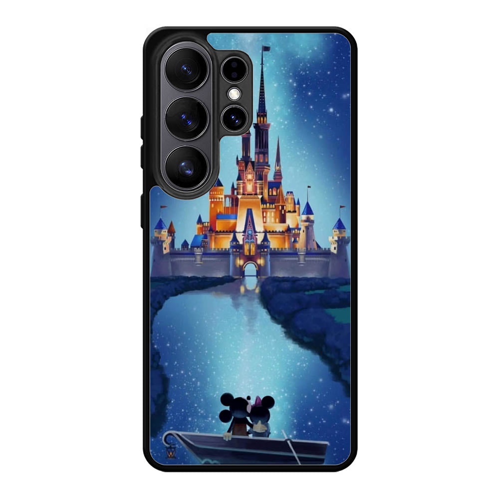 Mickey Minnie Cinderella Castle Samsung Galaxy S26 Plus Case