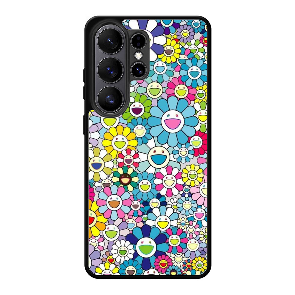 Takashi Murakami Flower Samsung Galaxy S26 Plus Case