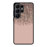 Pink Rose Gold Bronze Glitter Samsung Galaxy S26 Plus Case