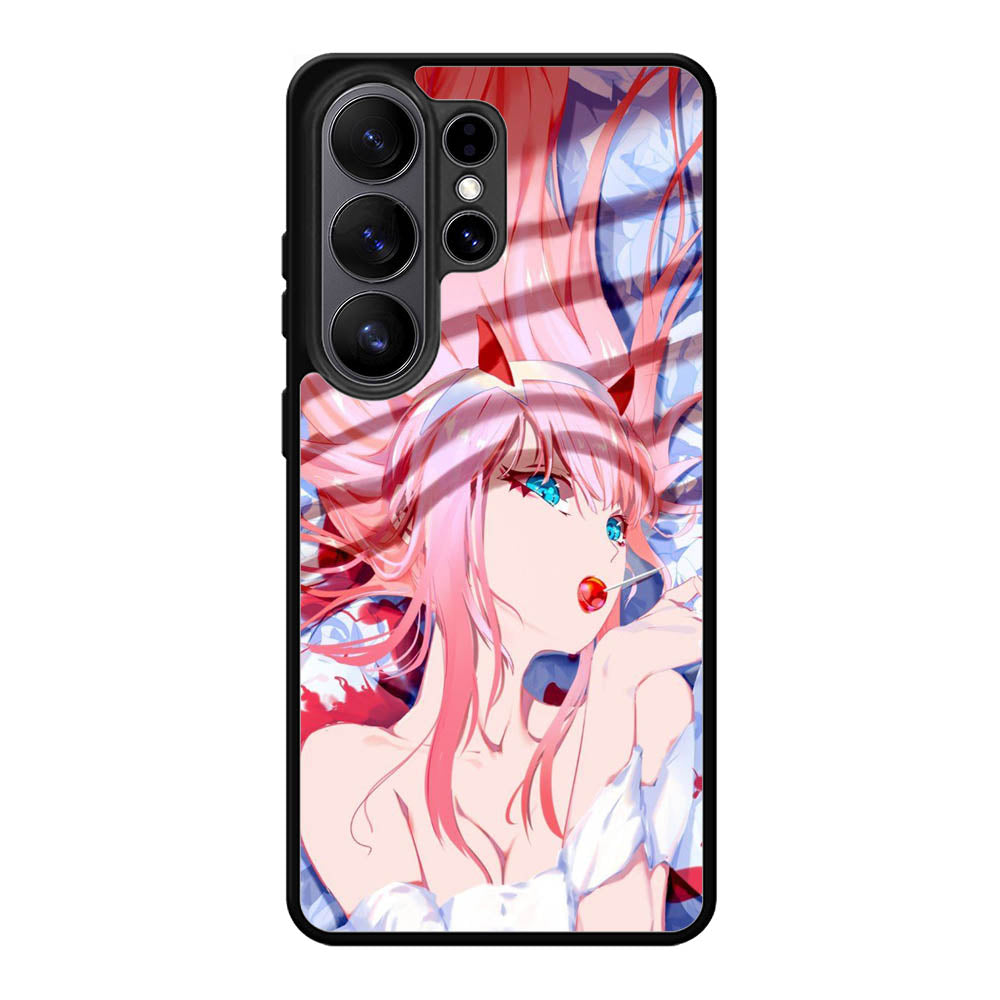 Sakura Zero Two Darling Samsung Galaxy S26 Plus Case