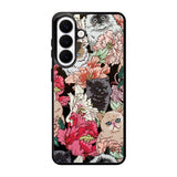cat flower Samsung Galaxy S26 Plus Case FE0138
