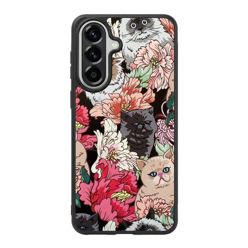 cat flower Samsung Galaxy A57 Case FE0138
