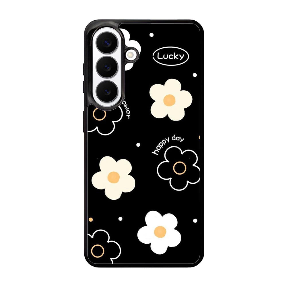 Flower black white Samsung Galaxy S26 Plus Case FE0262