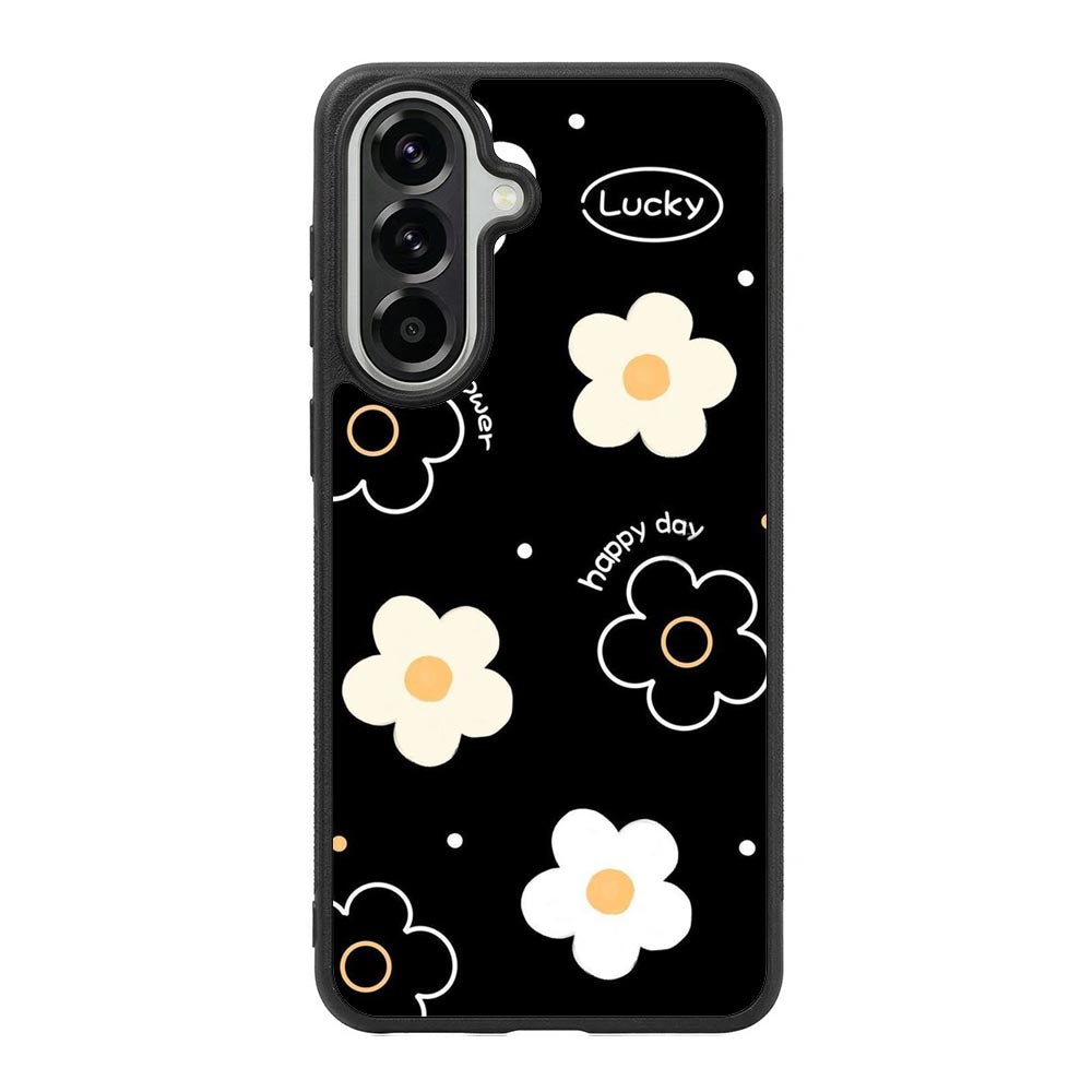 Flower black white Samsung Galaxy A37 Case FE0262