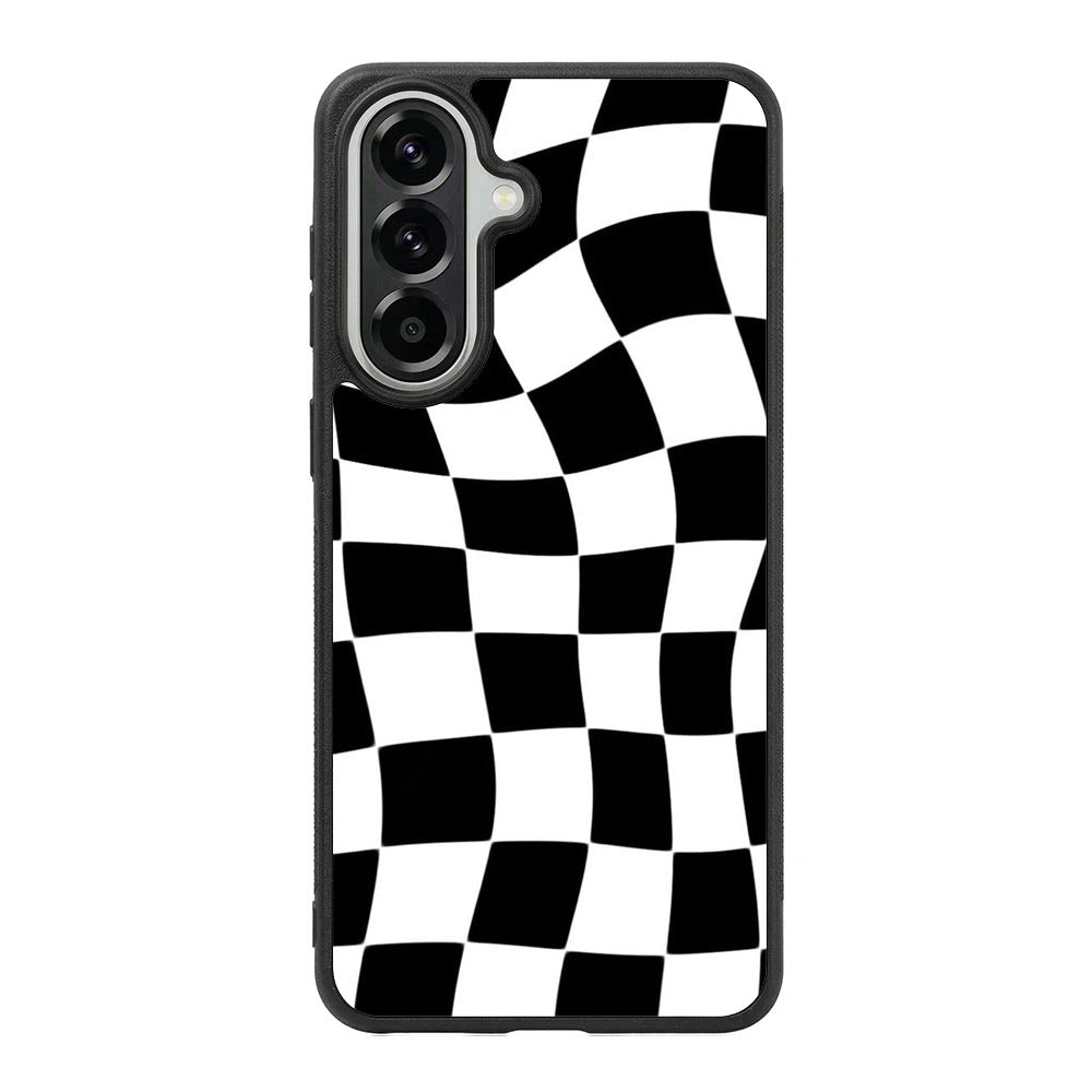 Retangel black white Samsung Galaxy A57 Case FE0536