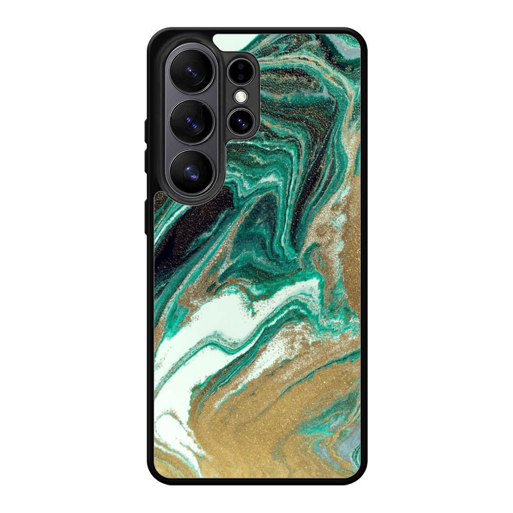 Marble green Samsung Galaxy S26 Ultra Case FE0421
