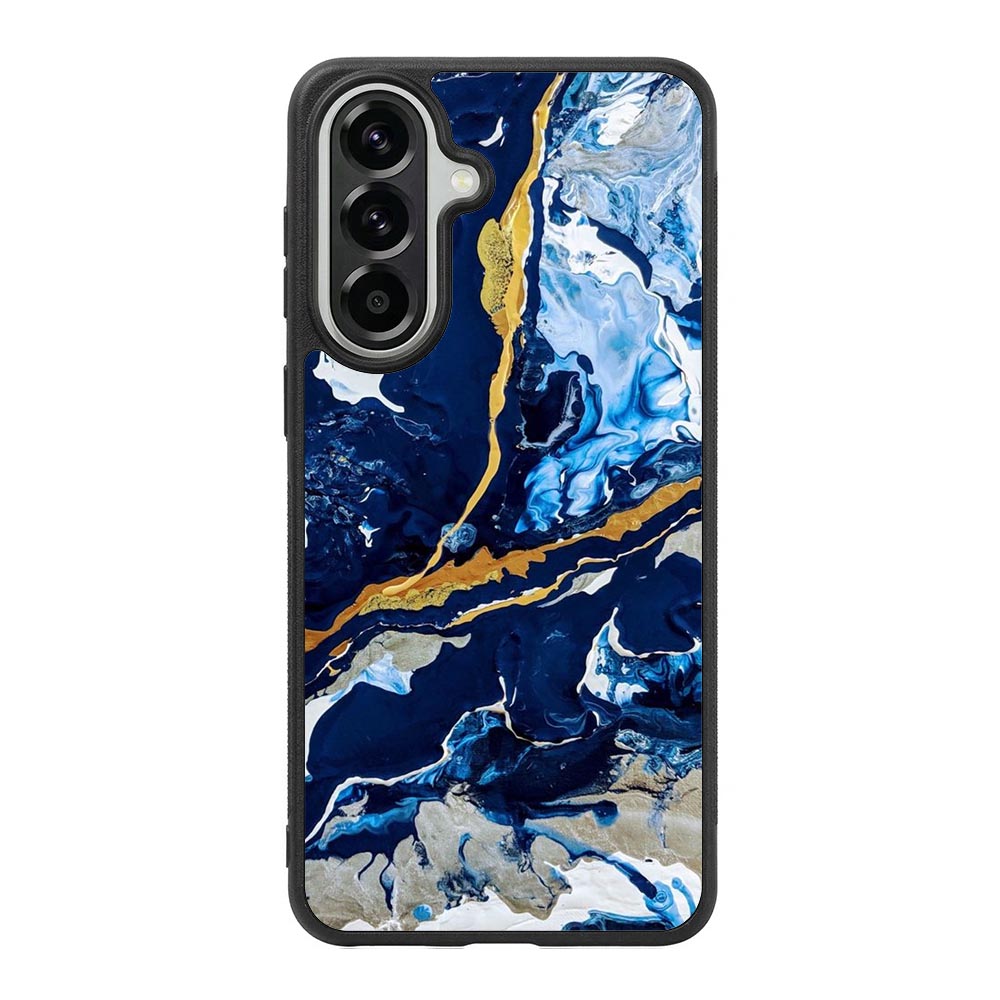 Blue glitch Samsung Galaxy A57 Case FE0109