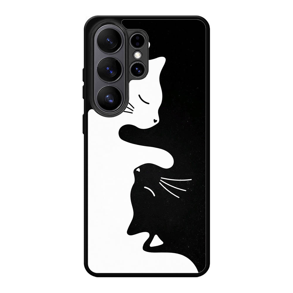 Cats yin yan Samsung Galaxy S26 Ultra Case FE0150