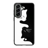 Cats yin yan Samsung Galaxy A57 Case FE0150
