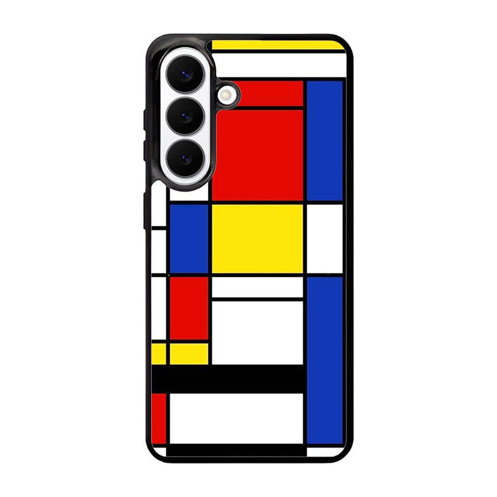 Abstract Geometric Colorful Pattern Samsung Galaxy S26 Case FE0008