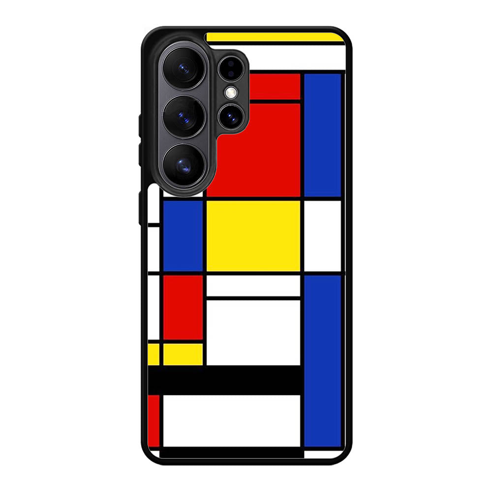 Abstract Geometric Colorful Pattern Samsung Galaxy S26 Ultra Case FE0008