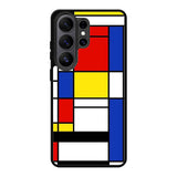 Abstract Geometric Colorful Pattern Samsung Galaxy S26 Ultra Case FE0008