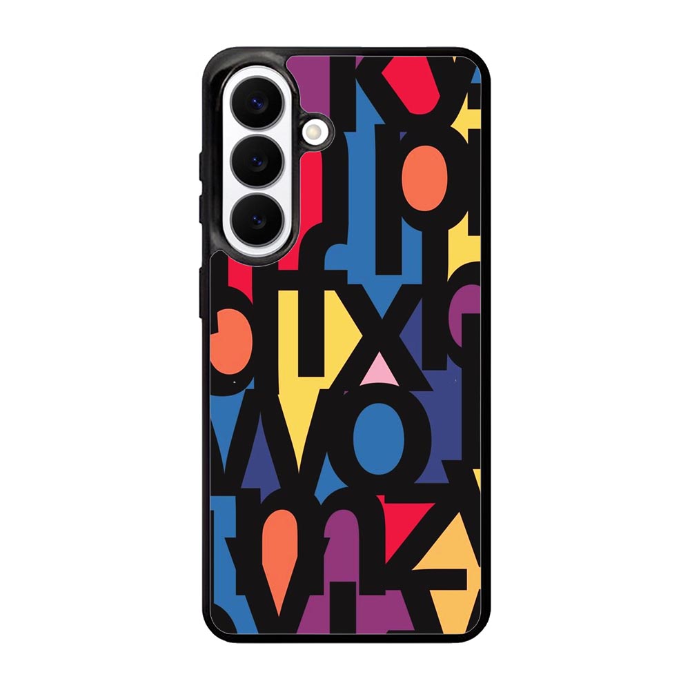 alpabet pattern Samsung Galaxy S26 Case FE0027