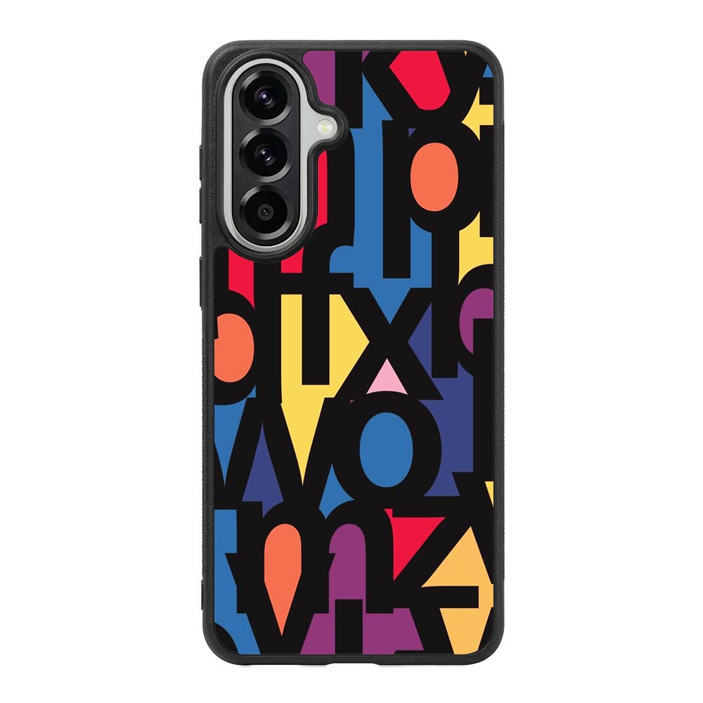 alpabet pattern Samsung Galaxy A57 Case FE0027