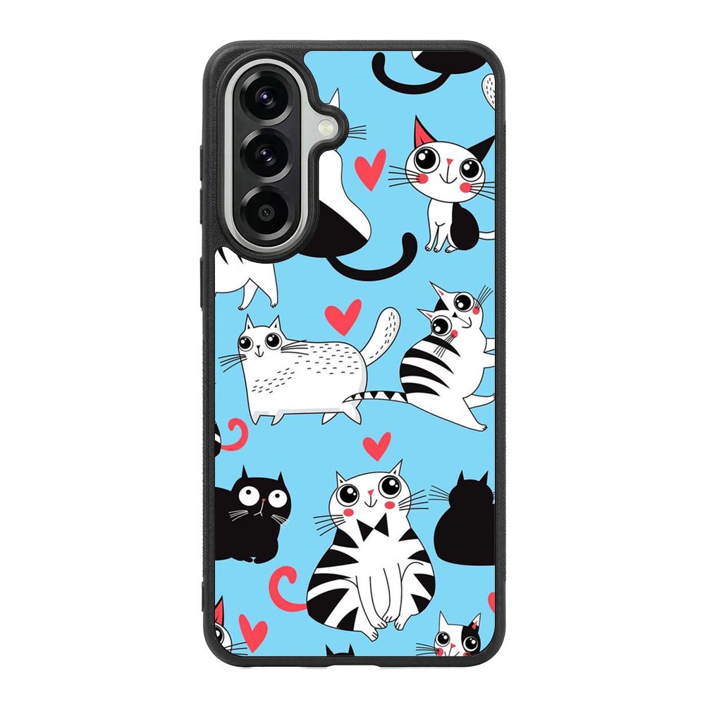 Cats pattern love Samsung Galaxy A57 Case FE0149