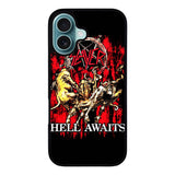 SLAYER Hell awaits Black Metal Band Case iPhone 16 Plus BC2808