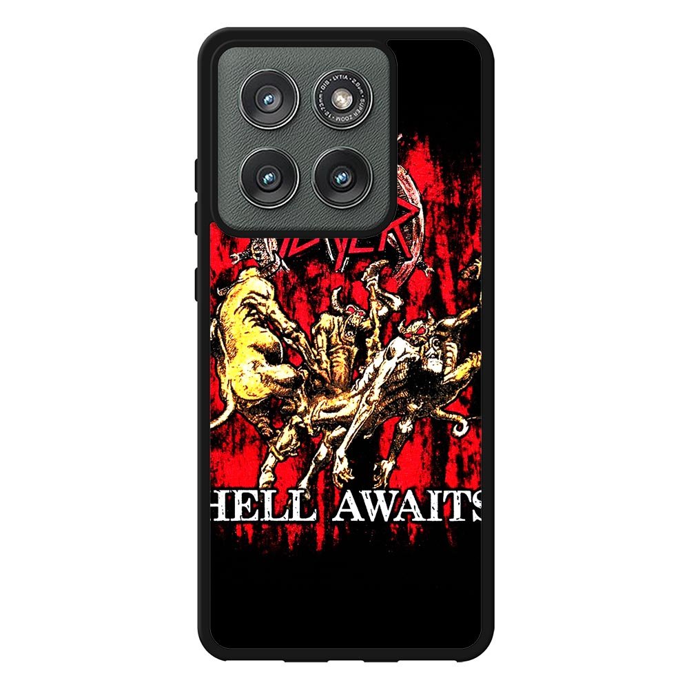 SLAYER Hell awaits Black Metal Band Case Motorola Moto Edge 2025 BC2808