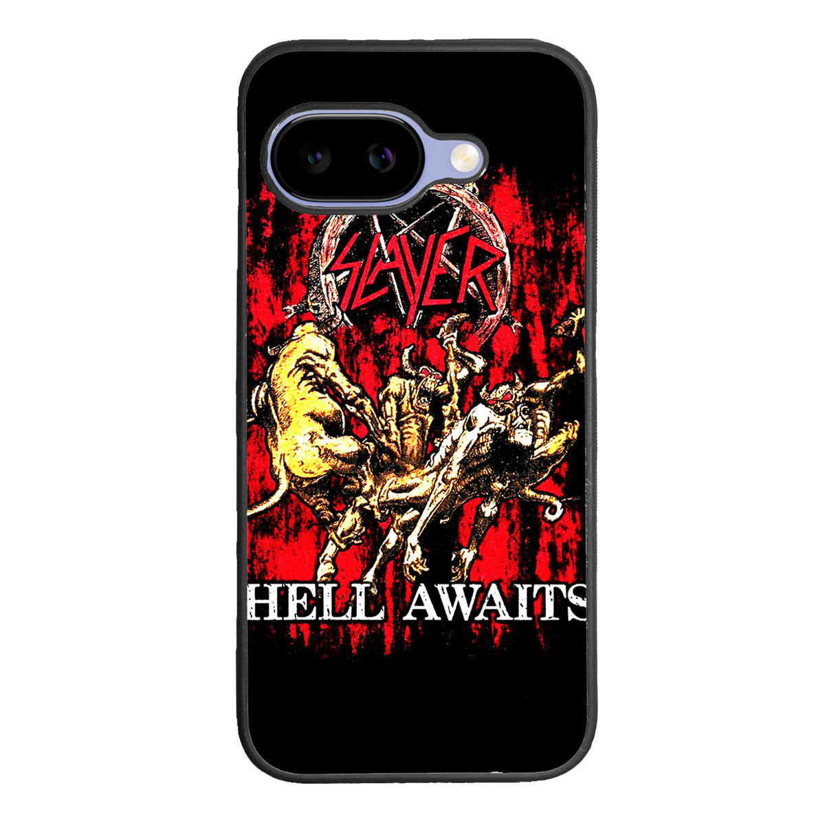 SLAYER Hell awaits Black Metal Band Case Google Pixel 9A BC2808