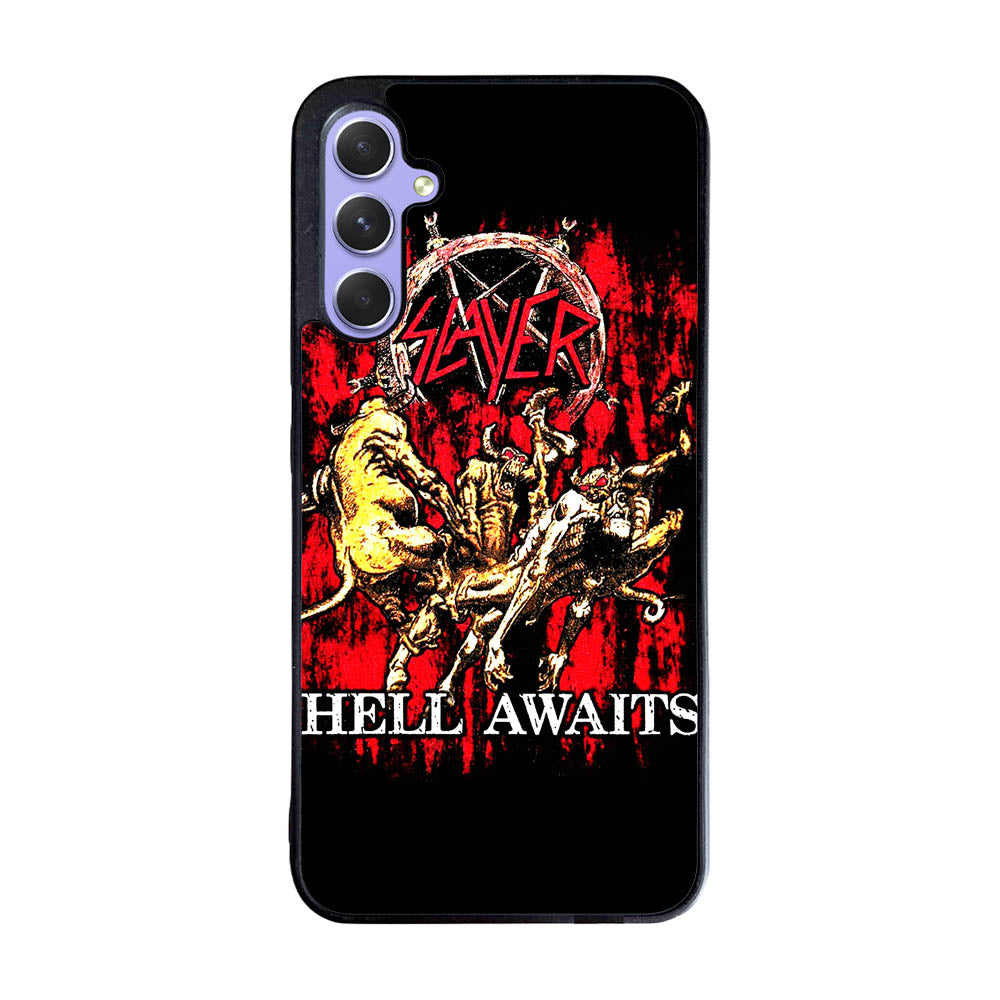 SLAYER Hell awaits Black Metal Band Case Samsung Galaxy A55 5G BC2808